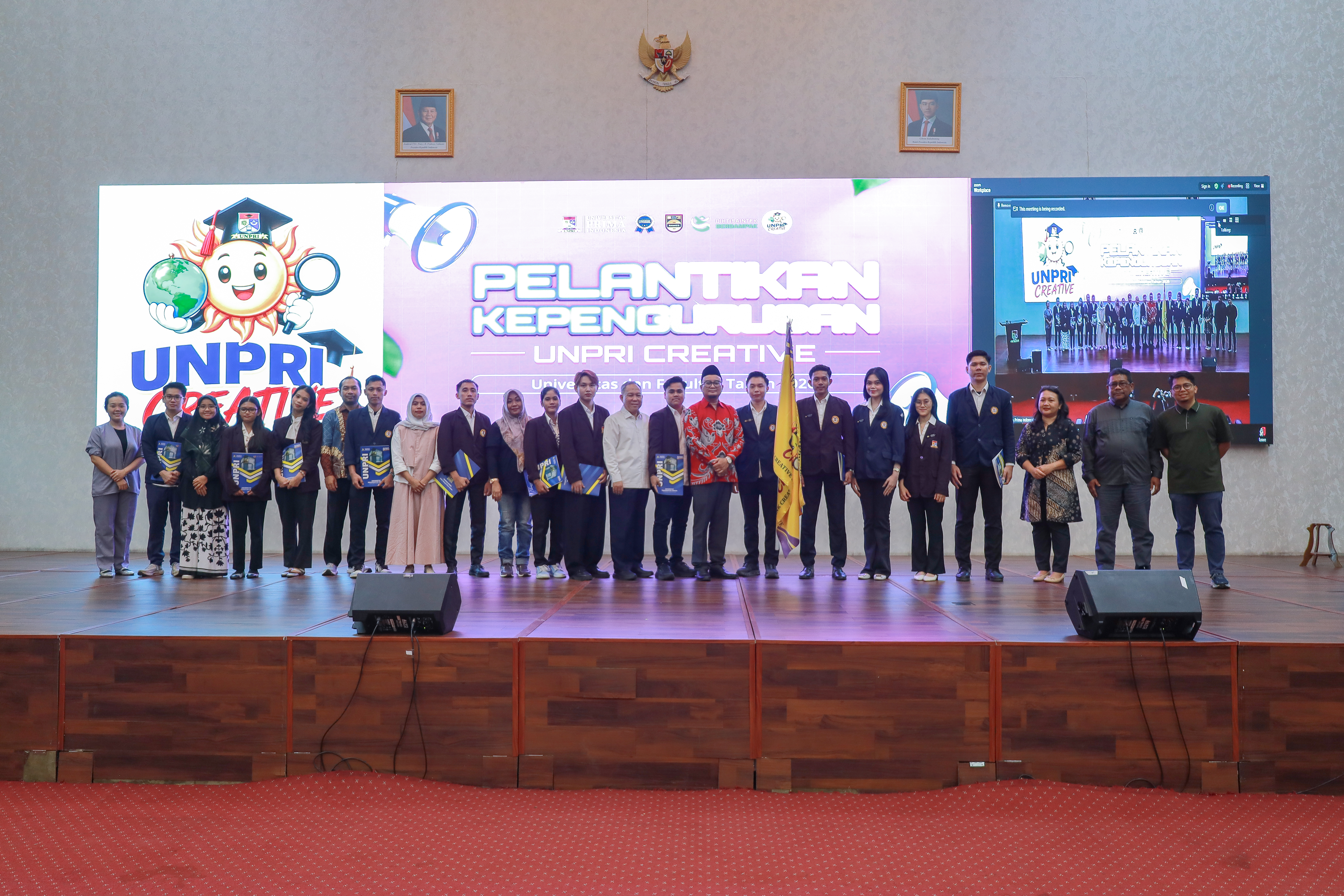 UNPRI Creative Resmi Dilantik :  Siap Menjadi Wadah Inovasi dan Kreativitas Mahasiswa