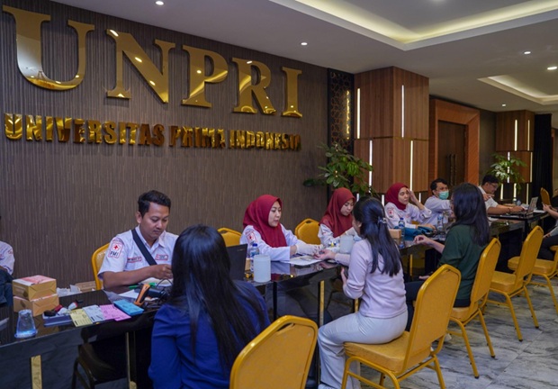 UNPRI, National Leading and Best Campus, Hosts Blood Donation Event Again, Targeting 200 Bags of Healthy Blood