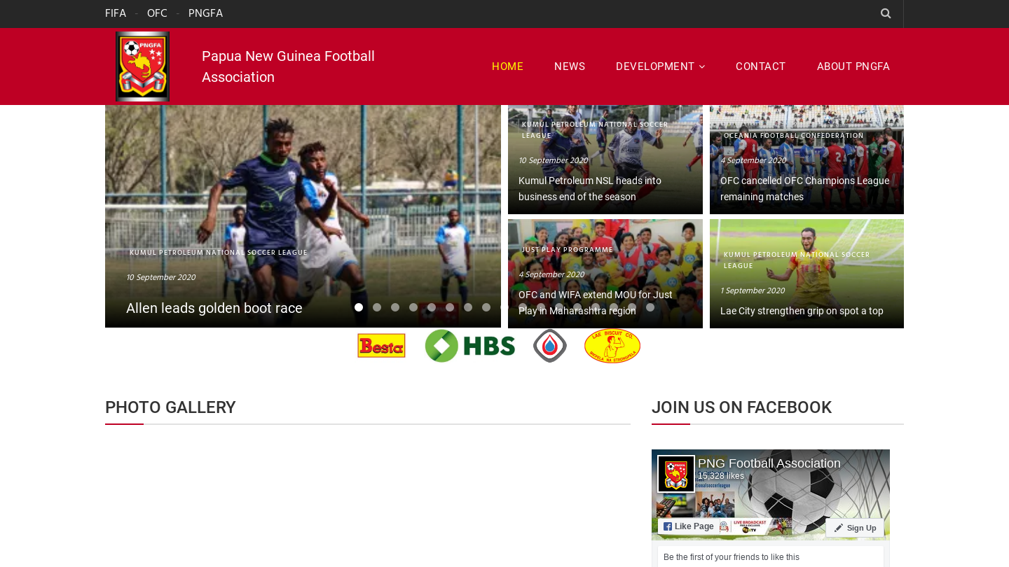 Papua New Guinea Football Association - Verlete Sports