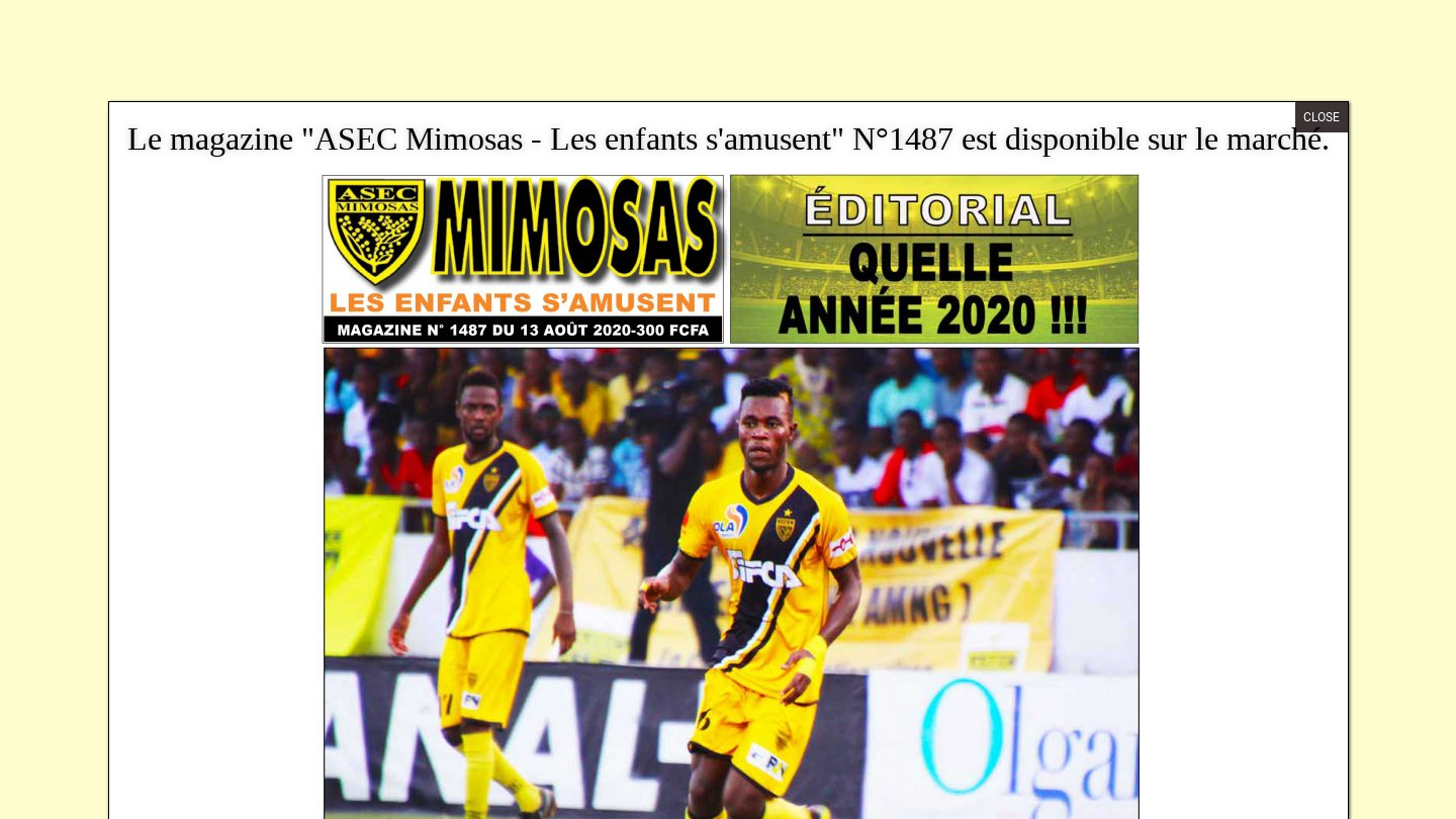 ASEC Mimosas Verlete Sports ASEC Mimosas Verlete Sports