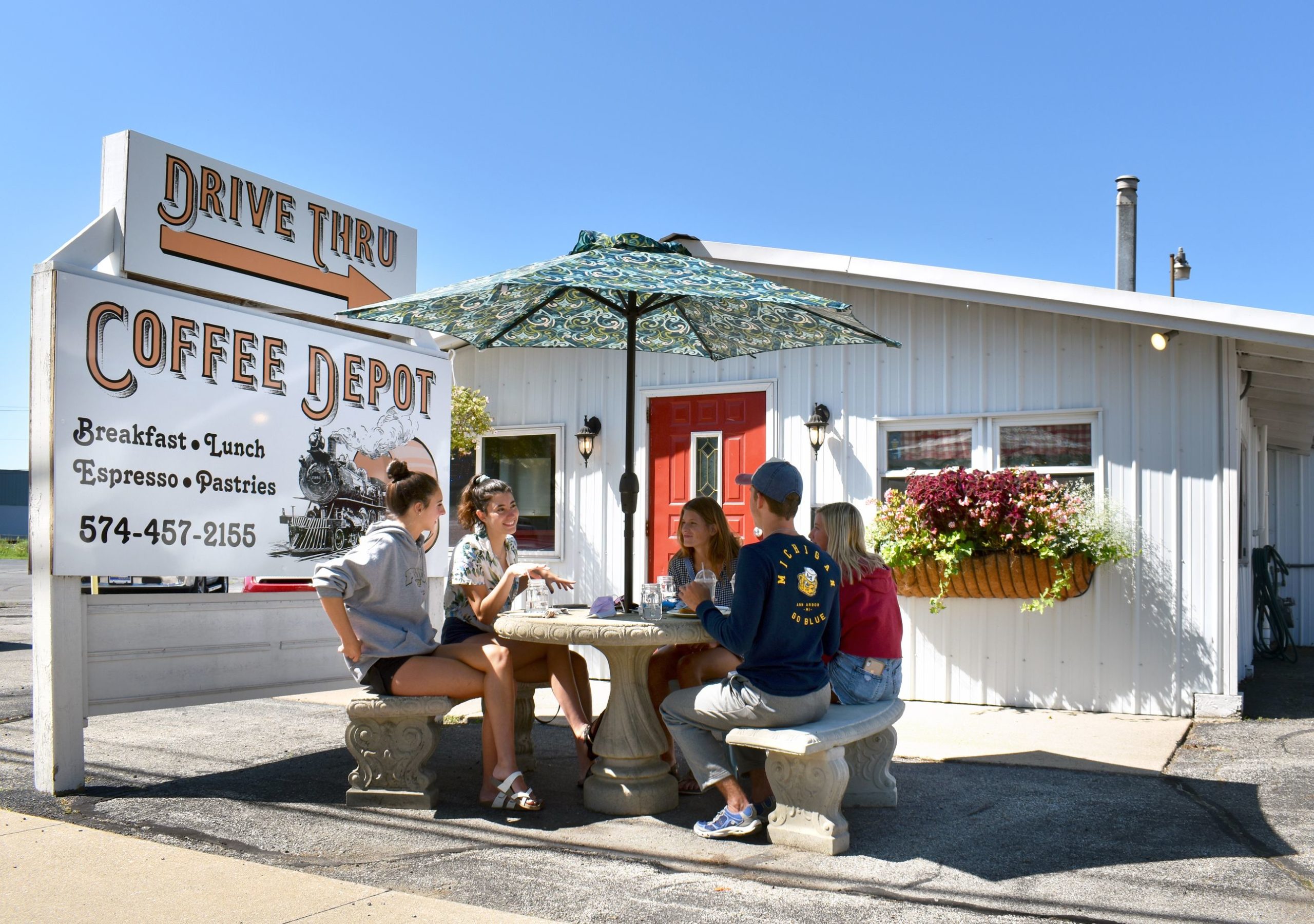 Coffee Depot Visit Kosciusko County