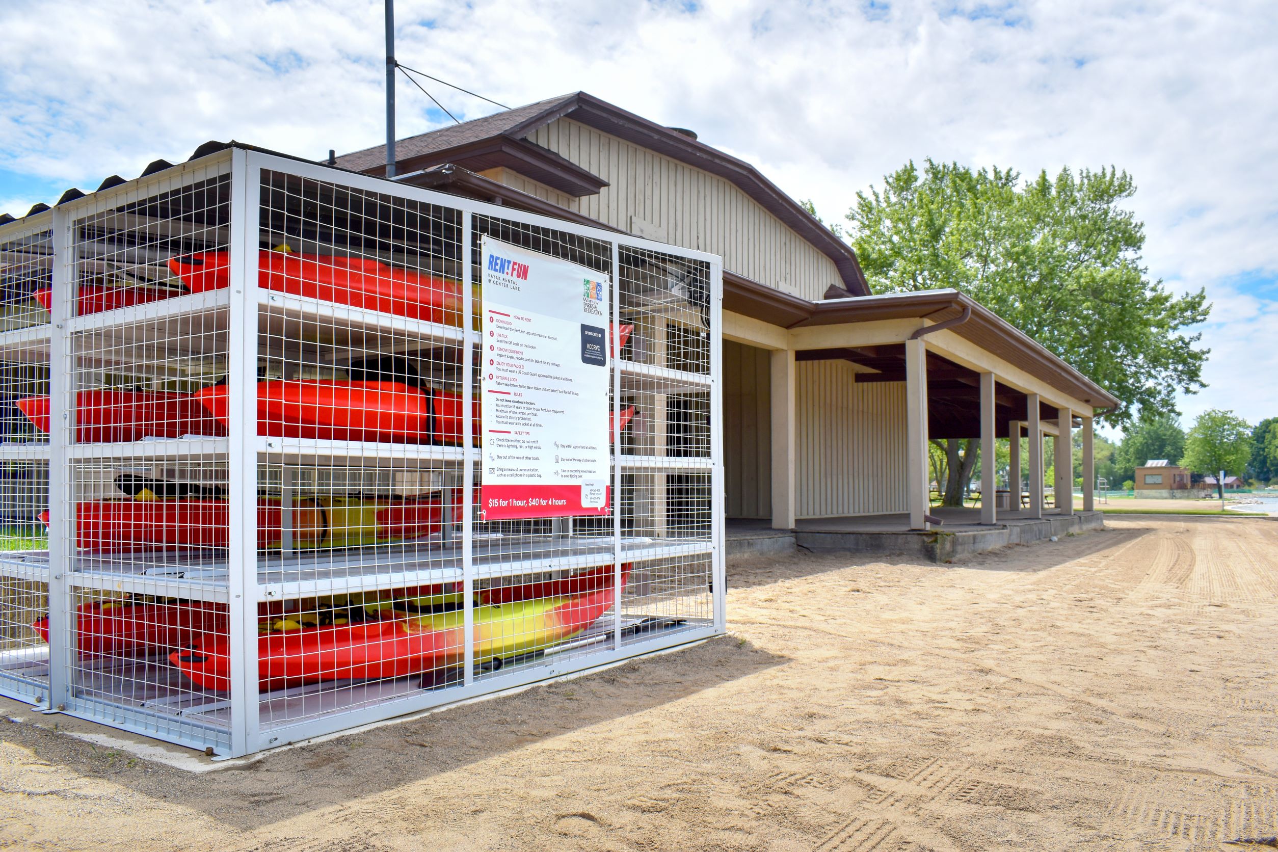 Warsaw Parks Department Kayak Rental Visit Kosciusko County