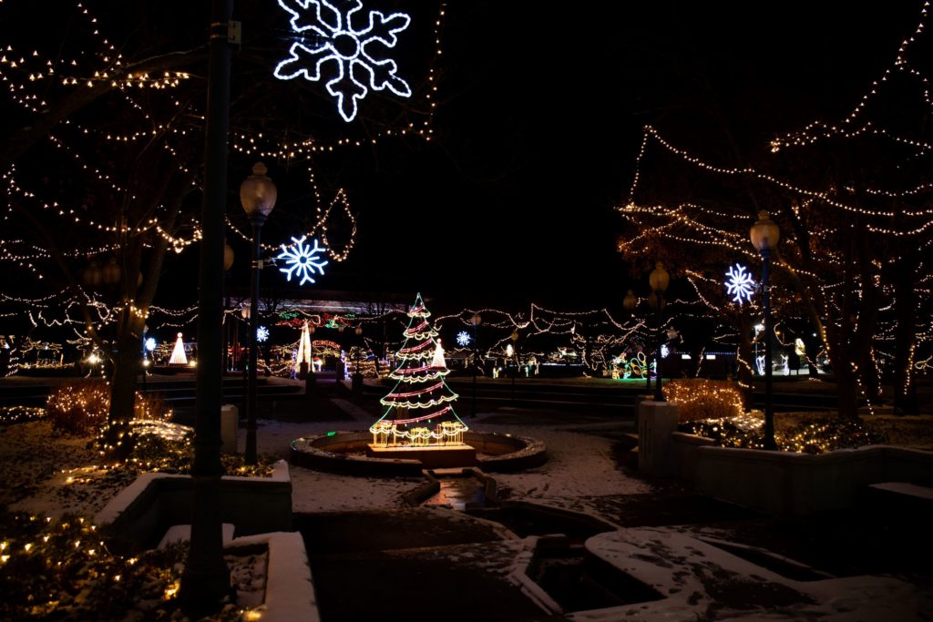 Central Park Holiday Light Display