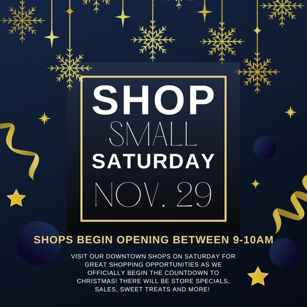 Shop Small Saturday in Pierceton 