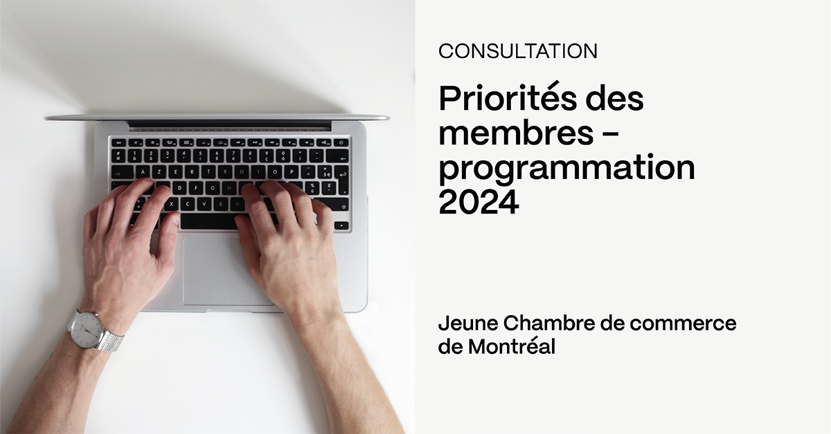 Consultation : Priorités des membres - programmation 2024