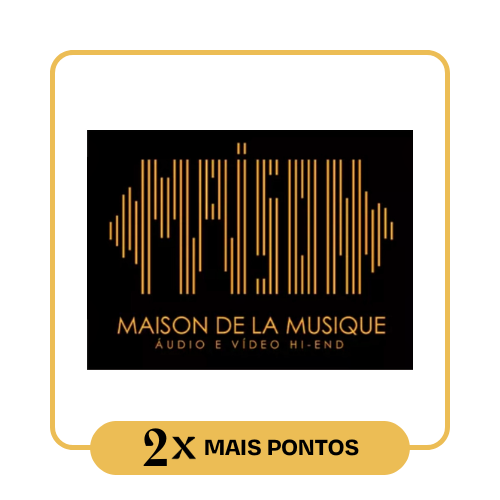 Logo Maison de La Musique - pontos em dobro de janeiro a abril/2026