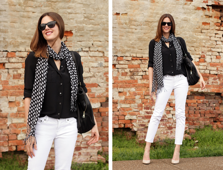 What I Wore: Quick Combo, Jessica Quirk, whatiwore.tumblr.com, Black and White