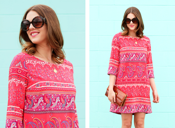 What I Wore: Paisley, Jessica Quirk, What I Wore, Paisley Dress