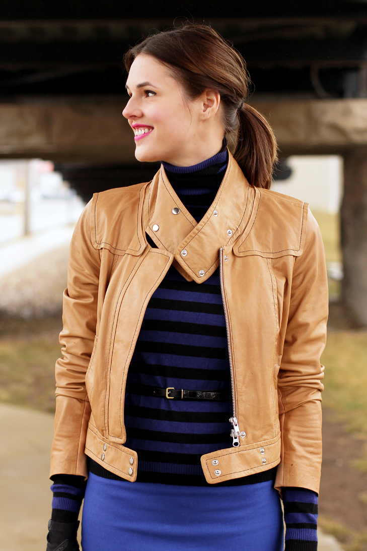 Make it Mine on What I Wore, Jessica Quirk, whatiwore.tumblr.com, cobalt