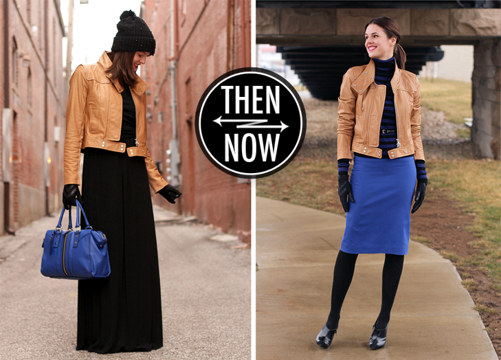 Make it Mine on What I Wore, Jessica Quirk, whatiwore.tumblr.com, cobalt