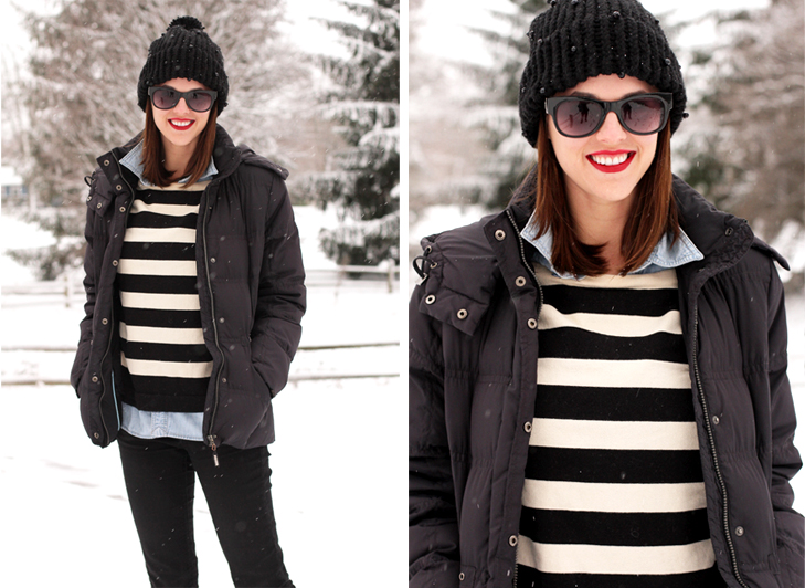 Snow Day on What I Wore, Jessica Quirk, whatiwore.tumblr.com, winter outfit