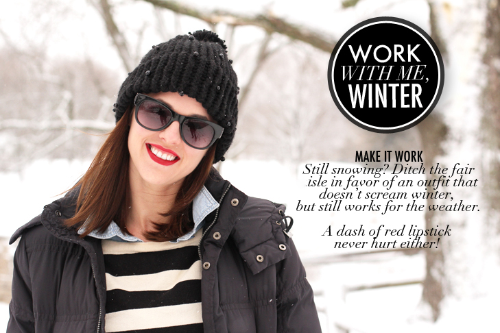 Snow Day on What I Wore, Jessica Quirk, whatiwore.tumblr.com, winter outfit