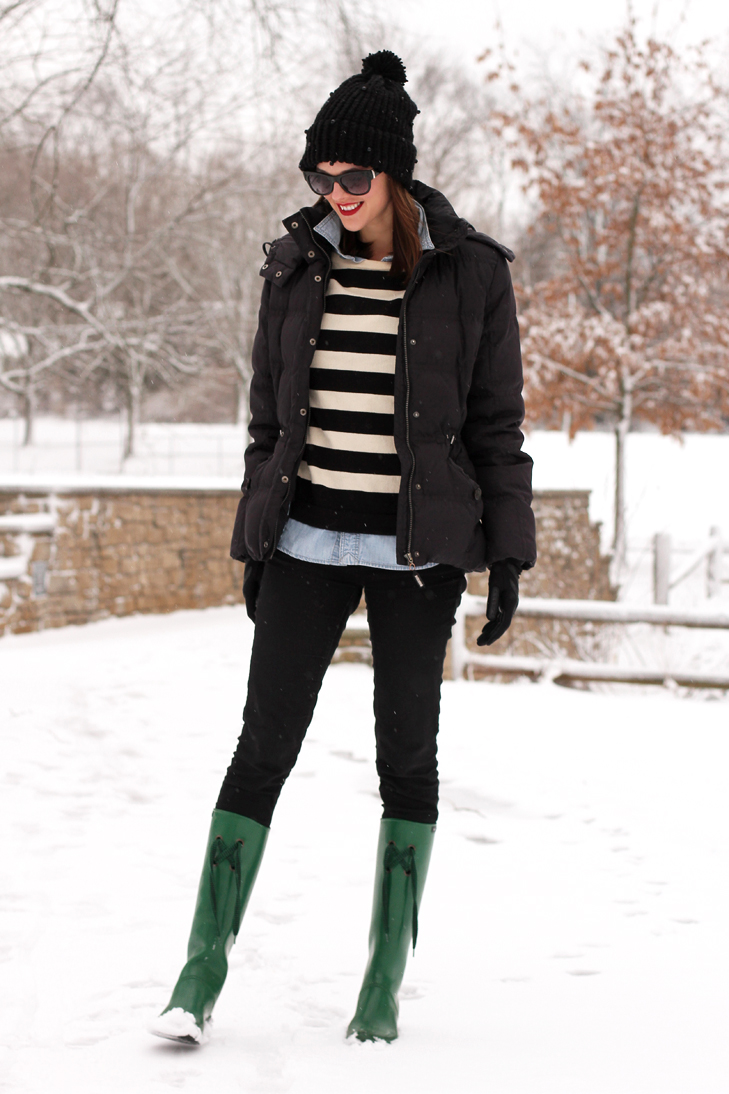 Snow Day on What I Wore, Jessica Quirk, whatiwore.tumblr.com, winter outfit