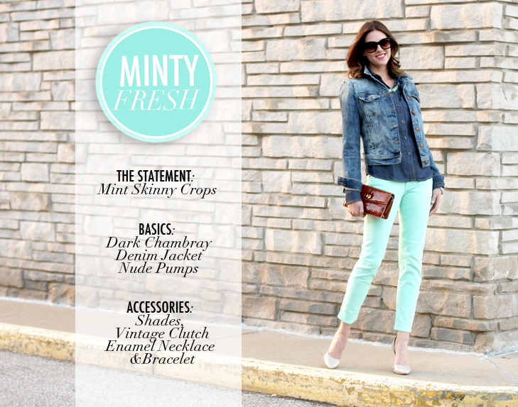Double Mint on What I Wore, Jessica Quirk, whatiwore.tumblr.com