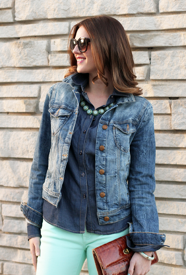 Double Mint on What I Wore, Jessica Quirk, whatiwore.tumblr.com