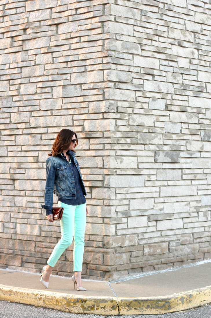 Double Mint on What I Wore, Jessica Quirk, whatiwore.tumblr.com