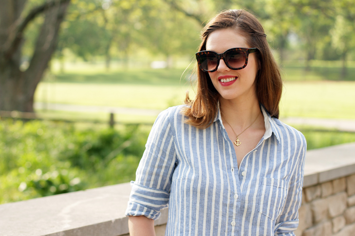 What I Wore: Spring Classic, White Jeans, Jessica Quirk, whatiwore.tumblr.com
