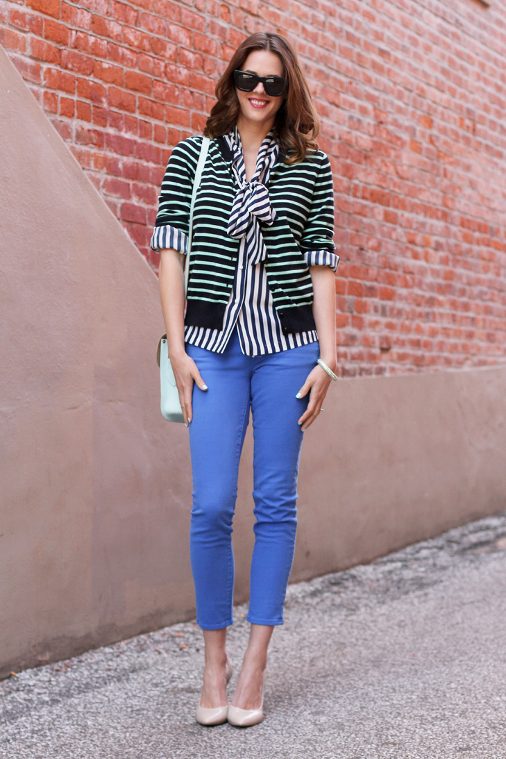 What I Wore: Stripe + Stripe, Jessica Quirk, whatiwore.tumblr.com