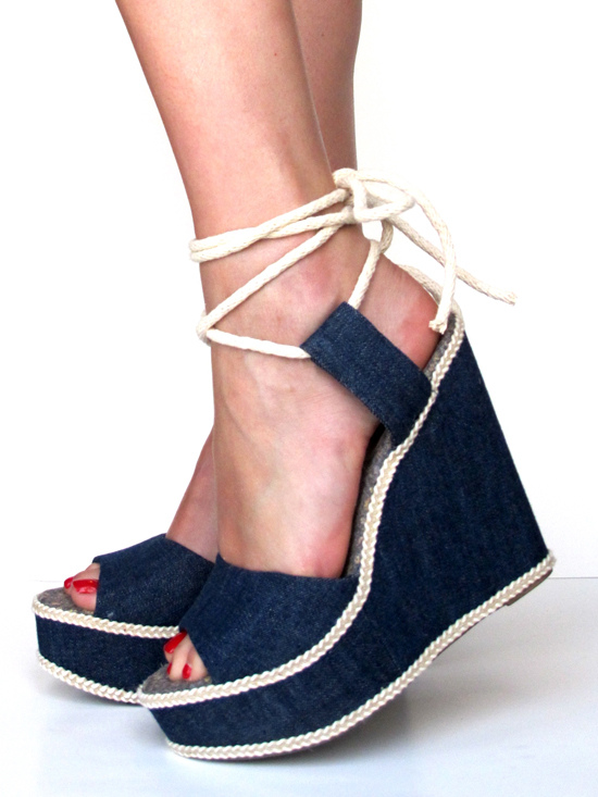 diy denim shoes diy denim wedges on what i wore diy denim shoes diy denim wedges on what i wore