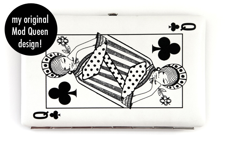 Queen of Clubs, Jessica Quirk, Kodak Gallery Clutch, Kodak Gallery Free Shipping, Digital Clutch, Digital DIY, DIY clutch