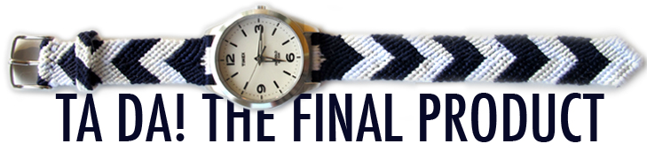 Friendship Bracelet Watch, How to make your own watch band, Friendship Bracelet, DIY, What I Wore, WhatIWore DIY, Jessica Quirk