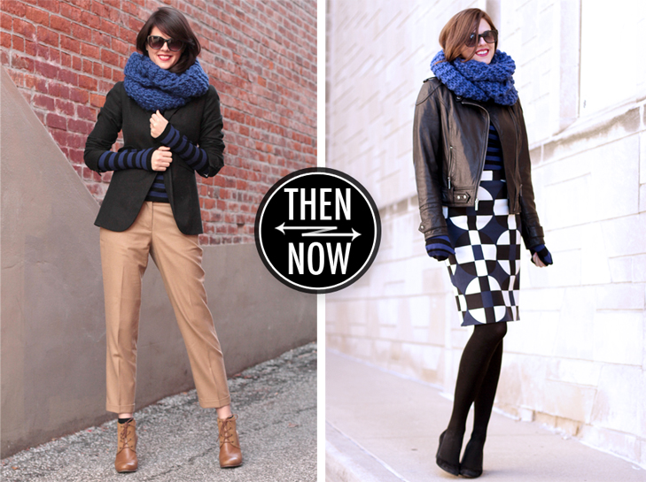 Jessica Quirk, What I Wore, What I Wore Jessica, Cobalt, How to wear blue, What colors go with Cobalt, Michael Kors, J.Crew, JCrew, Stripes, Pattern Mixing