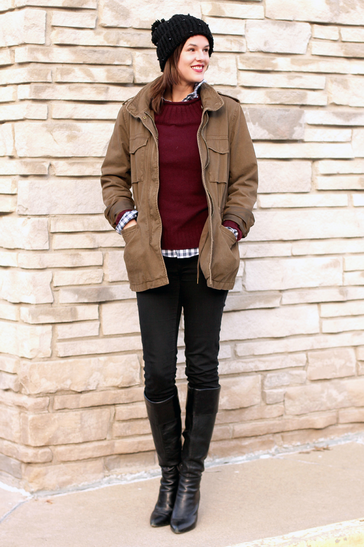 What I Wore, The What I Wore blog, WhatIWore, @whatiwore, Jessica Quirk, Gingham Remix, Cold Weather Outfits, Warm Outfits, Winter Outfits,