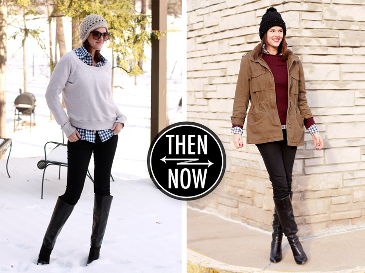 What I Wore, The What I Wore blog, WhatIWore, @whatiwore, Jessica Quirk, Gingham Remix, Cold Weather Outfits, Warm Outfits, Winter Outfits,