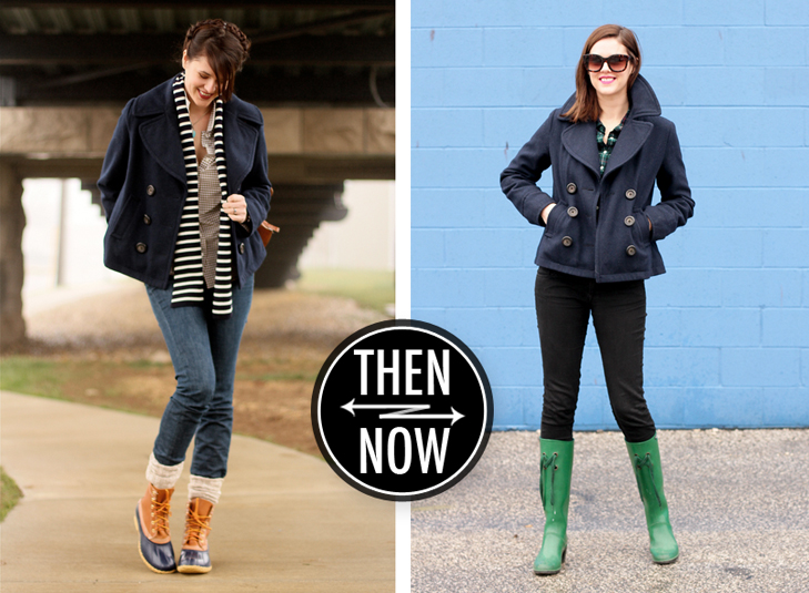 Jessica Quirk of What I Wore, Fashion Blog, Rainy Day Style