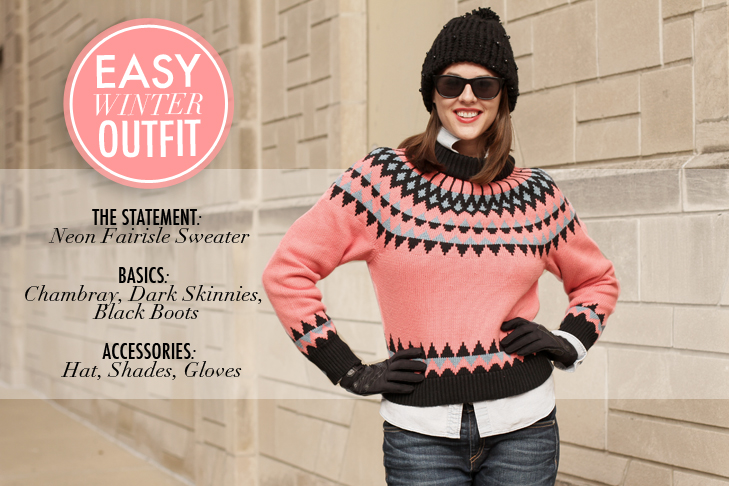 Jessica Quirk of What I Wore, Fashion Blog, Easy Winter Outfit Ideas