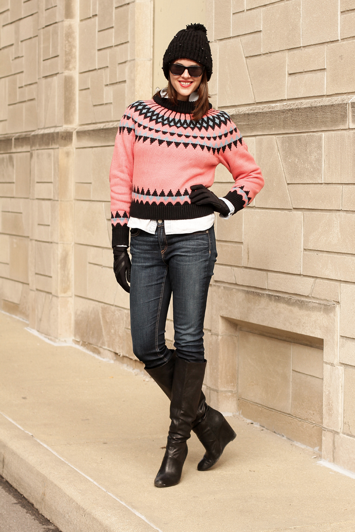 Jessica Quirk of What I Wore, Fashion Blog, Easy Winter Outfit Ideas