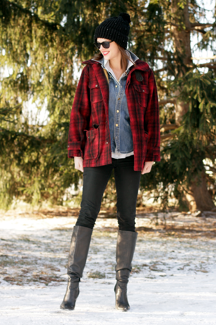 Jessica Quirk, What I Wore, Cozy and Glam