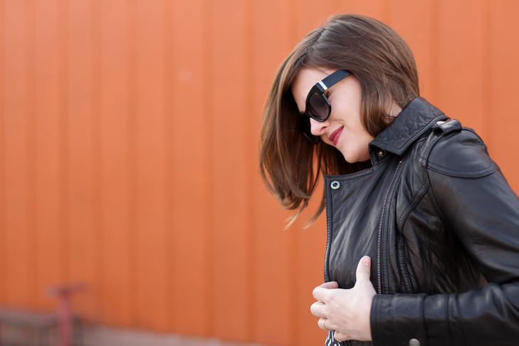 What I Wore, Daily Outfit, What I Wore Blog, What I Wore Jessica, Jessica Quirk, @whatiwore, How to wear a DVF wrap, DVF wrap, Moto Jacket, Leather Jacket, Michael Kors Leather Jacket, Fashion Blog on Tumblr, Top Fashion Blog, Personal Style Blogger