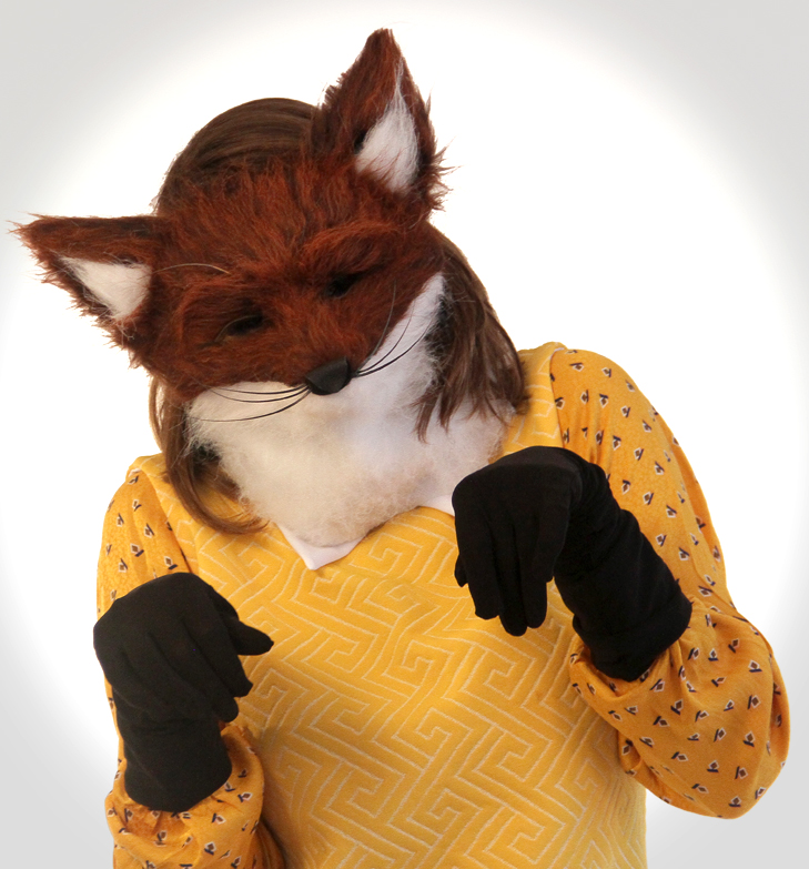 Homemade Halloween Fantastic Fox on What I Wore