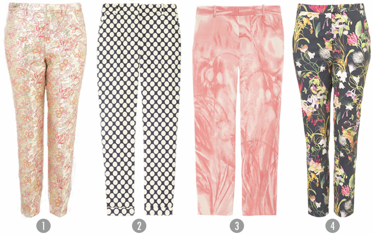 Printed Pants, Shop the Trend