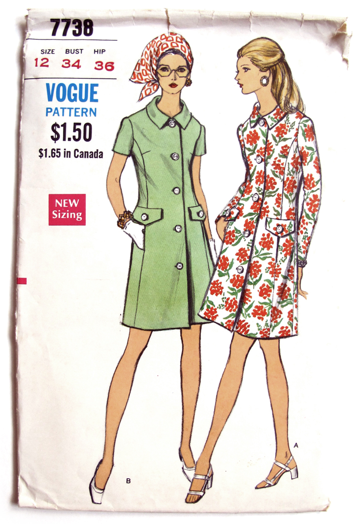 Vogue 7738, Vintage Vogue, Jessica Quirk, What I Wore