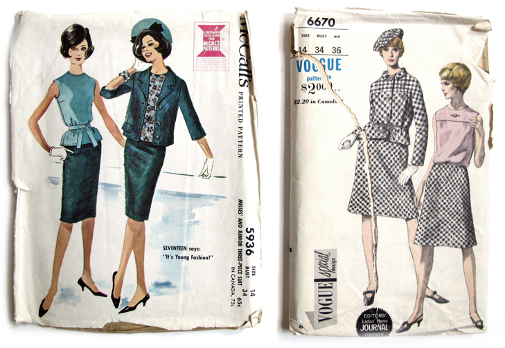 Vogue 6670, McCalls 5936, Vintage Patterns, Jessica Quirk, What I Wore