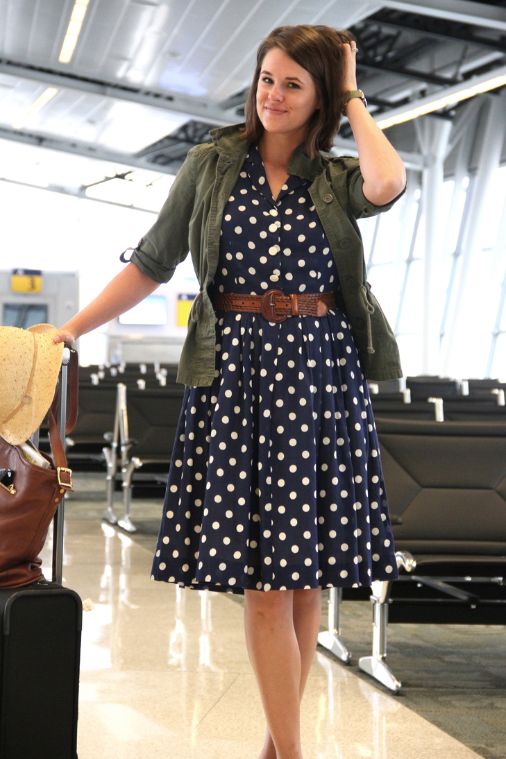 What I Wore: At the Airport on What I Wore
