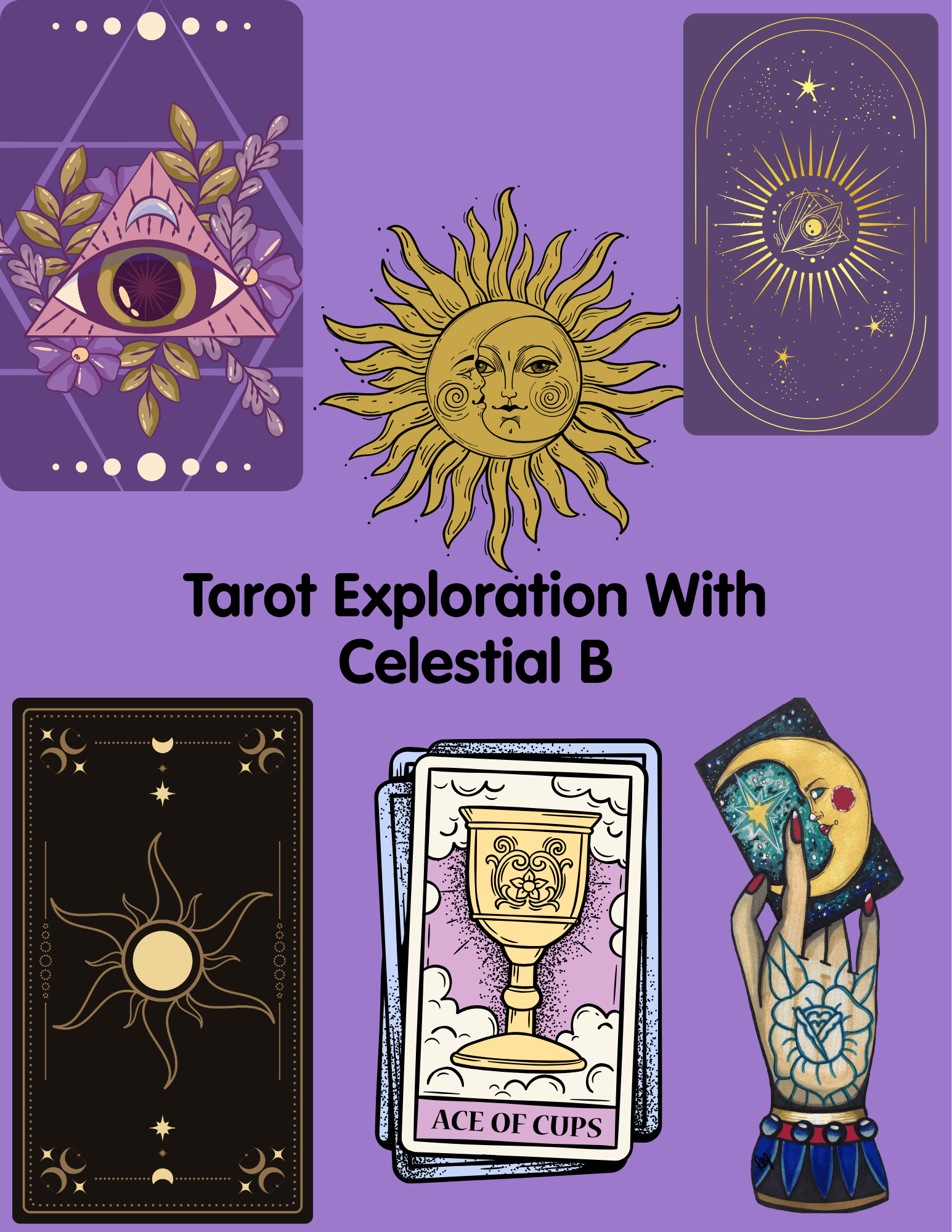 Tarot Exploration with Celestial B | Adult Class image