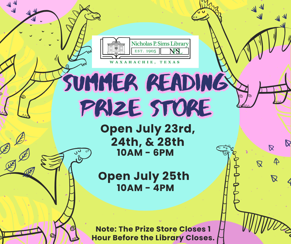 Summer Reading Prize Store