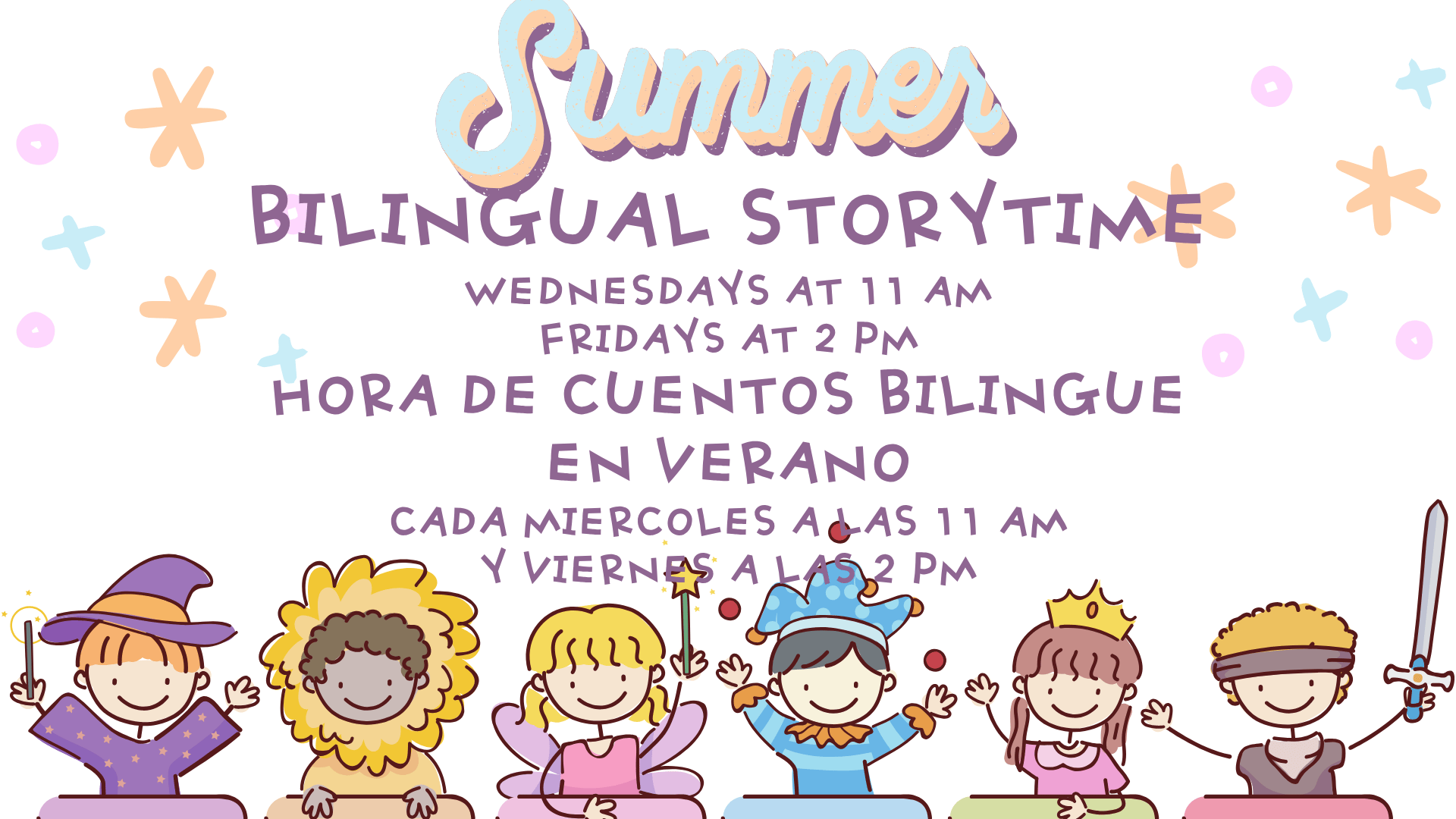 Bilingual Storytime flyer