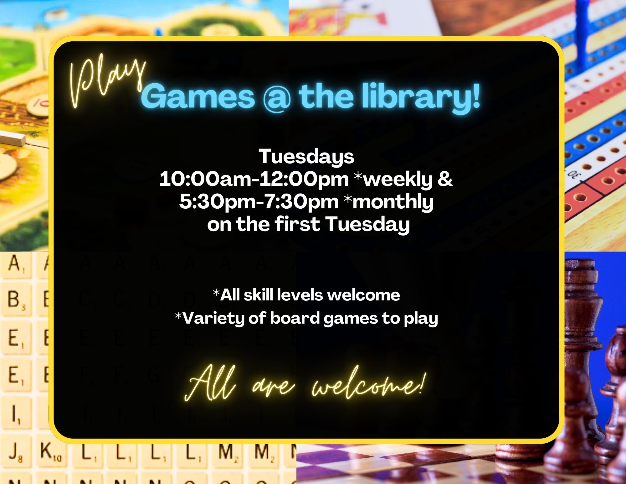 Scrable/Board Game Club