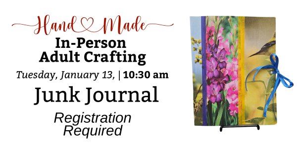 Adult Craft Class - Junk Journals