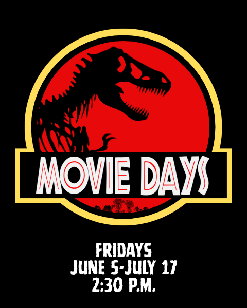 Jurassic Movie Days flyer