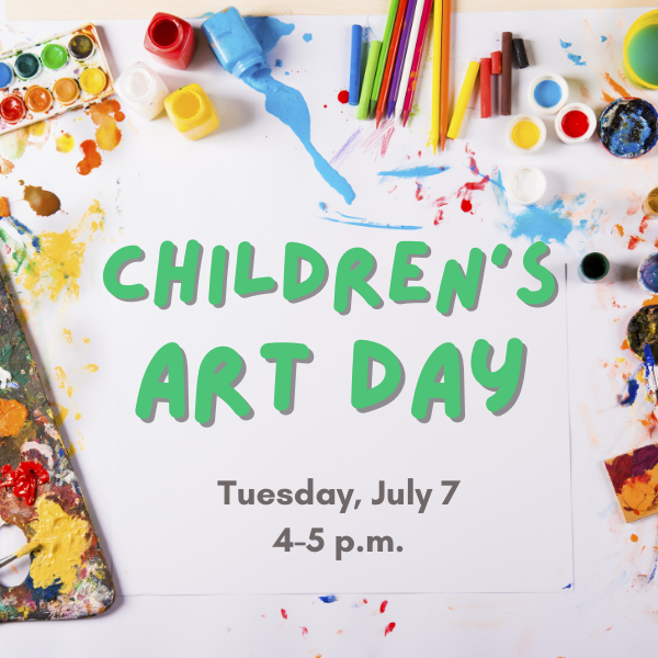 Children's Art Day flyer