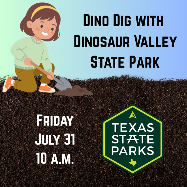Dino Dig with Dinosaur Valley State Park