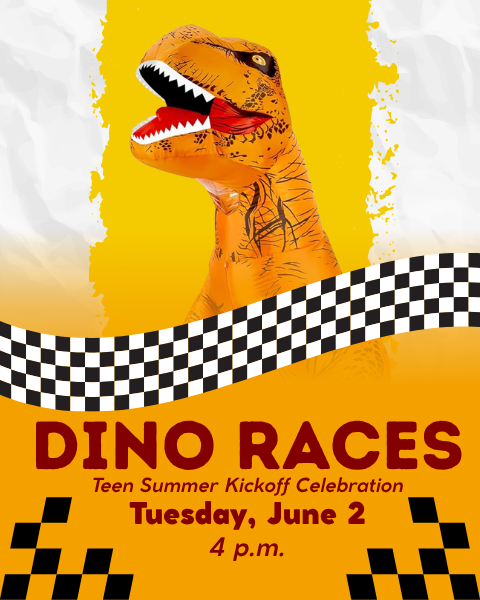 Dino Races (Ages 10+) flyer