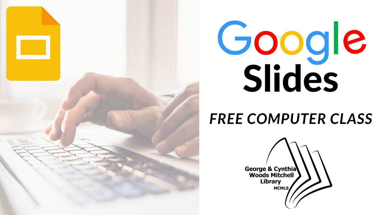 Mitchell Library: Google Slides flyer