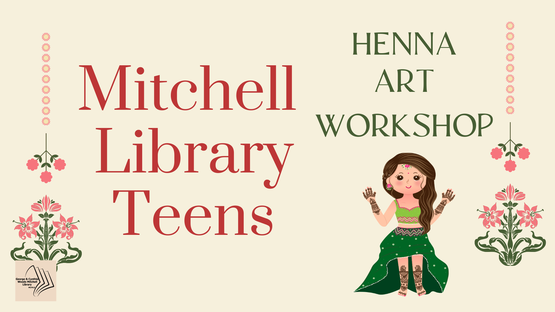 Mitchell Library: Teen: Explore and Create With Henna Love