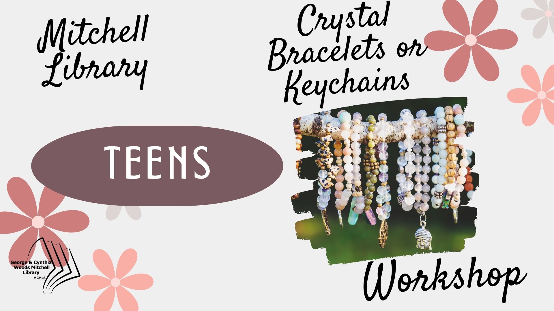 Mitchell Teen: Crystal Bracelets or Keychains flyer